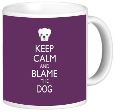Rikki Knight LLC Knight Photo Quality Ceramic Coffee, 11 oz, Keep Calm and Blame The Dog, Purple Color Ceramic Mug(60 ml)
Rikki Knight LLC Knight Photo Quality Ceramic Coffee, 11 oz, Keep Calm and Blame The Dog, Purple Color Ceramic Mug(60 ml)