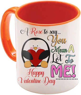 SKY TRENDS Valentine Gift for Girlfriend Love Printed I Love U Forever Perfect for Her Him Wife Fiance Anniversary And Birthday STGD026 Ceramic Mug(325 ml), Orange
SKY TRENDS Valentine Gift for Girlfriend Love Printed I Love U Forever Perfect for Her Him Wife Fiance Anniversary And Birthday STGD026 Ceramic Mug(325 ml), Orange