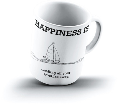 Ucard Happiness Is1383 Bone China, Ceramic, Porcelain Mug(325 ml), Multicolor
Ucard Happiness Is1383 Bone China, Ceramic, Porcelain Mug(325 ml), Multicolor