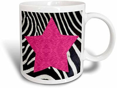 3dRose Punk Rockabilly Zebra Animal Stripe Pink Star Print Ceramic, 11-Ounce Ceramic Mug(60 ml)
3dRose Punk Rockabilly Zebra Animal Stripe Pink Star Print Ceramic, 11-Ounce Ceramic Mug(60 ml)