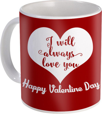 SKY TRENDS Love Gifts For Your Special Valentine For Girlfriend Boyfriend Wounderful Wife Husband Friend Anniversary Birthday Design044 Ceramic Mug(325 ml), White
SKY TRENDS Love Gifts For Your Special Valentine For Girlfriend Boyfriend Wounderful Wife Husband Friend Anniversary Birthday Design044 Ceramic Mug(325 ml), White