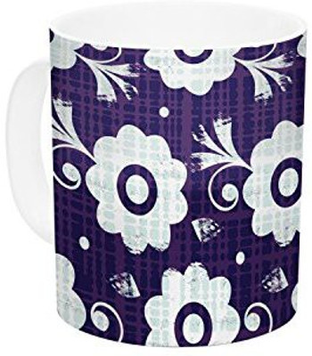 Kess InHouse InHouse Louise Machado Navy Flower Purple White Ceramic Coffee, 11 oz, Multicolor Ceramic Mug(60 ml)
Kess InHouse InHouse Louise Machado Navy Flower Purple White Ceramic Coffee, 11 oz, Multicolor Ceramic Mug(60 ml)