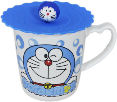 Babysid Collections Porcelain Doraemon with Silicone Lid Porcelain Mug(250 ml), Multicolor
Babysid Collections Porcelain Doraemon with Silicone Lid Porcelain Mug(250 ml), Multicolor