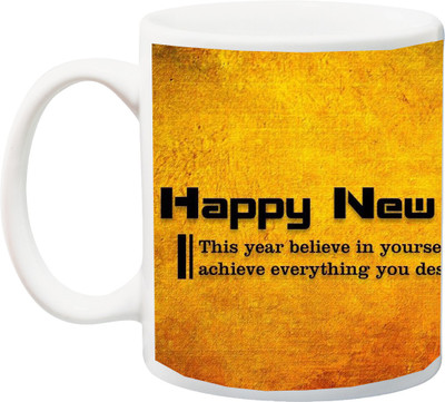 ME&YOU New Year Gifts;This Year Believe in Yourself Printed Ceramic Mug(325 ml), Multicolor
ME&YOU New Year Gifts;This Year Believe in Yourself Printed Ceramic Mug(325 ml), Multicolor