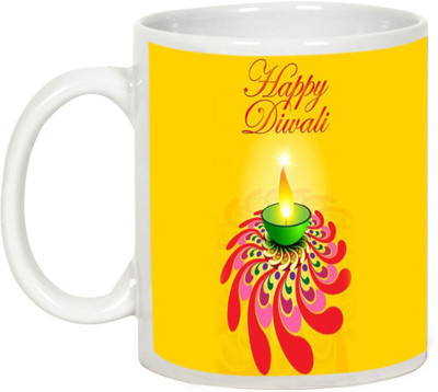 AllUPrints Gifts For Diwali - Fill Yourself With Light On Deepawali Ceramic Mug(325 ml), White
AllUPrints Gifts For Diwali - Fill Yourself With Light On Deepawali Ceramic Mug(325 ml), White