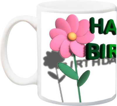 ME&YOU gift for happy Birthday;Mammy/Mom/Dad/Father/Sister/Brother/Friend/Aunty/Uncle,H B,day rosePrinted Ceramic Mug(325 ml), Multicolor
ME&YOU gift for happy Birthday;Mammy/Mom/Dad/Father/Sister/Brother/Friend/Aunty/Uncle,H B,day rosePrinted Ceramic Mug(325 ml), Multicolor