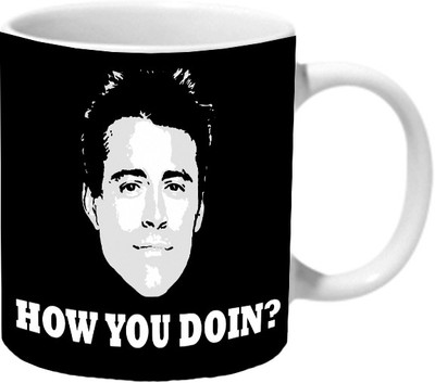Mooch Wale Friends Joey How You Doin Black And White Ceramic Mug(325 ml), Multicolor
Mooch Wale Friends Joey How You Doin Black And White Ceramic Mug(325 ml), Multicolor