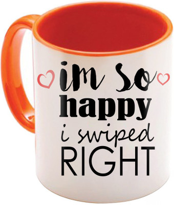 SKY TRENDS Valentine Gift for Girlfriend Love Printed I Love U Forever Perfect for Her Him Wife Fiance Anniversary And Birthday STGD238 Ceramic Mug(325 ml), Orange
SKY TRENDS Valentine Gift for Girlfriend Love Printed I Love U Forever Perfect for Her Him Wife Fiance Anniversary And Birthday STGD238 Ceramic Mug(325 ml), Orange