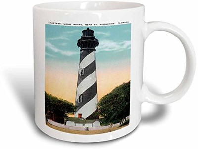 3dRose mug_169573_1 Anastasia Light House, St Augustine, Florida Ceramic, 11-Ounce Ceramic Mug(60 ml), Multicolor
3dRose mug_169573_1 Anastasia Light House, St Augustine, Florida Ceramic, 11-Ounce Ceramic Mug(60 ml), Multicolor
