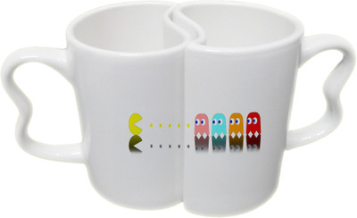 Ucard Valentines Day Pacman Love Couple Bone China, Ceramic, Porcelain Mug(325 ml), Multicolor
Ucard Valentines Day Pacman Love Couple Bone China, Ceramic, Porcelain Mug(325 ml), Multicolor