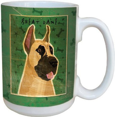 Tree-Free Greetings Greetings sg44026 Great Dane by John W. Golden Ceramic with Full-Sized Handle, 15-Ounce Ceramic Mug(60 ml), Multicolor
Tree-Free Greetings Greetings sg44026 Great Dane by John W. Golden Ceramic with Full-Sized Handle, 15-Ounce Ceramic Mug(60 ml), Multicolor
