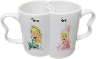 Ucard Pisces and Virgo Zodiac Sign Couple Bone China, Ceramic, Porcelain Mug(325 ml), Multicolor
Ucard Pisces and Virgo Zodiac Sign Couple Bone China, Ceramic, Porcelain Mug(325 ml), Multicolor