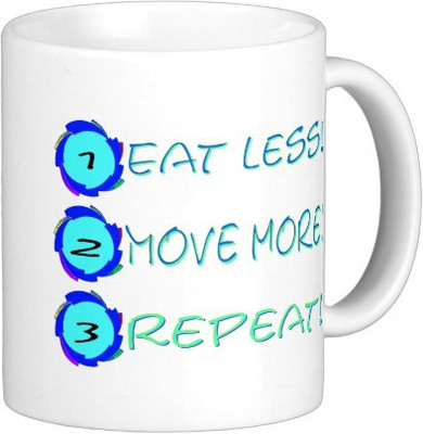 Exoctic Silver Mast Quotes A052 Ceramic Mug(250 ml), Multicolor