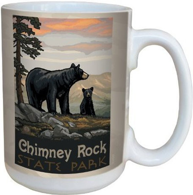 Tree-Free Greetings Greetings lm43261 Vintage Chimney Rock State Park Bear and Cub by Paul A. Lanquist Ceramic, 15-Ounce, Multicolored Ceramic Mug(60 ml), Multicolor
Tree-Free Greetings Greetings lm43261 Vintage Chimney Rock State Park Bear and Cub by Paul A. Lanquist Ceramic, 15-Ounce, Multicolored Ceramic Mug(60 ml), Multicolor