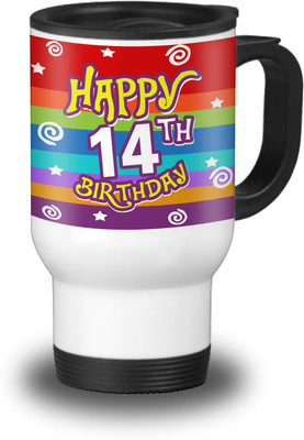 SKY TRENDS Travel-Mug014 Aluminium Mug(600 ml)
