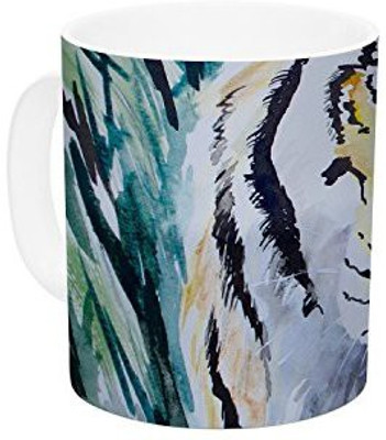 Kess InHouse InHouse Padgett Mason Tiger Ceramic Coffee, 11 oz, Multicolor Ceramic Mug(60 ml)
Kess InHouse InHouse Padgett Mason Tiger Ceramic Coffee, 11 oz, Multicolor Ceramic Mug(60 ml)
