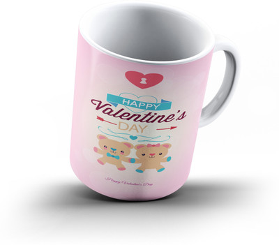 Ucard Valentines Day Love550 Bone China, Ceramic, Porcelain Mug(325 ml), Multicolor
Ucard Valentines Day Love550 Bone China, Ceramic, Porcelain Mug(325 ml), Multicolor