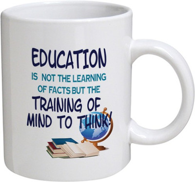 My Bestow Education - MyBestow White Plain Coffee Ceramic Ceramic Mug(320 ml), Multicolor
My Bestow Education - MyBestow White Plain Coffee Ceramic Ceramic Mug(320 ml), Multicolor