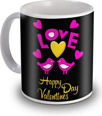 SKY TRENDS Love Bird's Black Moment's Gifts For Valentine's Ceramic Mug(350 ml), White
SKY TRENDS Love Bird's Black Moment's Gifts For Valentine's Ceramic Mug(350 ml), White