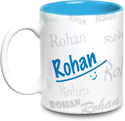 Hot Muggs Me Graffiti - Rohan Ceramic Mug(315 ml), Multicolor