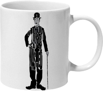 Mooch Wale Charlie Chaplin A Day Without Laughter Is A Day Wasted Ceramic Mug(325 ml), Multicolor
Mooch Wale Charlie Chaplin A Day Without Laughter Is A Day Wasted Ceramic Mug(325 ml), Multicolor