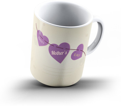 Ucard Mothers Day435 Bone China, Ceramic, Porcelain Mug(325 ml), Multicolor 
Ucard Mothers Day435 Bone China, Ceramic, Porcelain Mug(325 ml), Multicolor