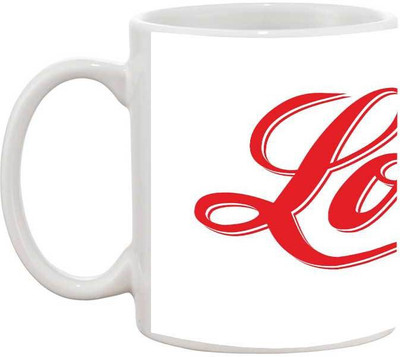 Tia Creation Love - 1023 Ceramic Mug(330 ml)