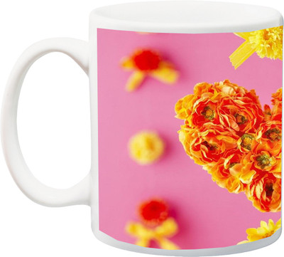 ME&YOU Special Beautiful Colorful yollow rose flower 3D printed Ceramic Mug(325 ml), Multicolor
ME&YOU Special Beautiful Colorful yollow rose flower 3D printed Ceramic Mug(325 ml), Multicolor