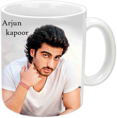Raj Laxmi Arjun Kapoor White Ceramic Mug(350 ml)