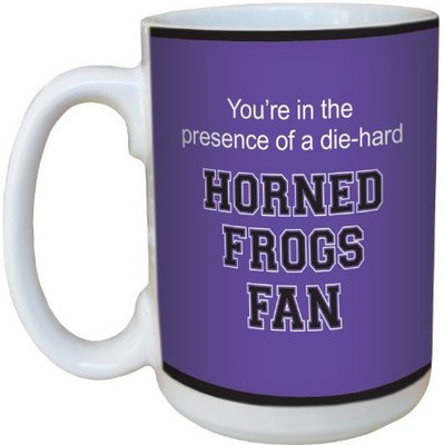 Tree-Free Greetings Greetings lm44570 Horned Frogs College Football Fan Ceramic with Full-Sized Handle, 15-Ounce Ceramic Mug(60 ml), Multicolor
Tree-Free Greetings Greetings lm44570 Horned Frogs College Football Fan Ceramic with Full-Sized Handle, 15-Ounce Ceramic Mug(60 ml), Multicolor