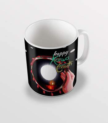 SKY TRENDS Happy Karwa Chauth Moon Design Best Gifts For Wife And Husband Coffee Ceramic Mug(325 ml), White
SKY TRENDS Happy Karwa Chauth Moon Design Best Gifts For Wife And Husband Coffee Ceramic Mug(325 ml), White