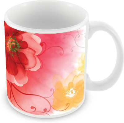Sleep Nature's SN-MG-1316 Ceramic Mug(350 ml), Multicolor