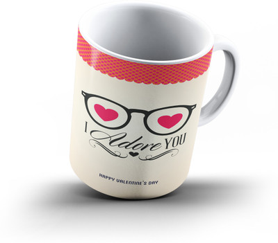 Ucard Valentines Day Love643 Bone China, Ceramic, Porcelain Mug(325 ml), Multicolor
Ucard Valentines Day Love643 Bone China, Ceramic, Porcelain Mug(325 ml), Multicolor