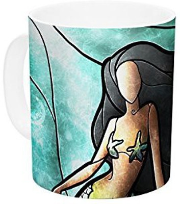 Kess InHouse InHouse Mandie Manzano Mermaid Ceramic Coffee, 11 oz, Multicolor Ceramic Mug(60 ml)
Kess InHouse InHouse Mandie Manzano Mermaid Ceramic Coffee, 11 oz, Multicolor Ceramic Mug(60 ml)