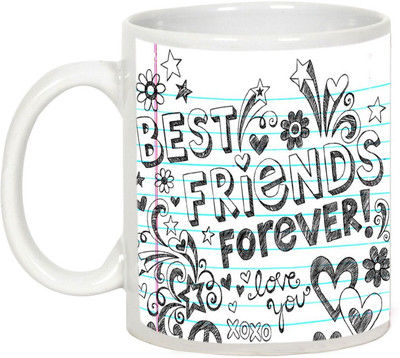AllUPrints Friendship Day Gifts - Best Friends Forever Love You Ceramic Mug(325 ml), White
AllUPrints Friendship Day Gifts - Best Friends Forever Love You Ceramic Mug(325 ml), White