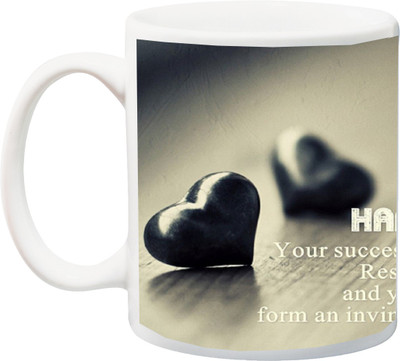 ME&YOU Gift for happy new year;your success and happiness lies on you.Resolve to keep happy,s and U Joy as Shall printed Ceramic Mug(325 ml), Multicolor
ME&YOU Gift for happy new year;your success and happiness lies on you.Resolve to keep happy,s and U Joy as Shall printed Ceramic Mug(325 ml), Multicolor