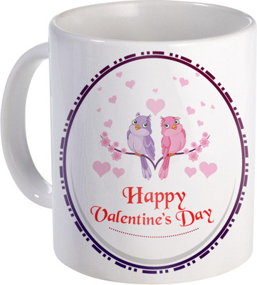 SKY TRENDS Love Gifts For Your Special Valentine For Girlfriend Boyfriend Wounderful Wife Husband Friend Anniversary Birthday Design070 Ceramic Mug(325 ml), White