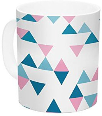 Kess InHouse InHouse Project M Triangles Pink Blush Blue Ceramic Coffee, 11 oz, Multicolor Ceramic Mug(60 ml)
Kess InHouse InHouse Project M Triangles Pink Blush Blue Ceramic Coffee, 11 oz, Multicolor Ceramic Mug(60 ml)