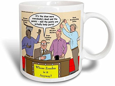 3dRose Halloween Zombie Whose Line is It Anyway Ceramic, 11 oz, White Ceramic Mug(60 ml), Multicolor
3dRose Halloween Zombie Whose Line is It Anyway Ceramic, 11 oz, White Ceramic Mug(60 ml), Multicolor