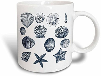 3dRose mug_155830_1 Blue Sea Shells Nautical Beach Theme Ocean Art, Ceramic, 11-Ounce Ceramic Mug(60 ml), Multicolor
3dRose mug_155830_1 Blue Sea Shells Nautical Beach Theme Ocean Art, Ceramic, 11-Ounce Ceramic Mug(60 ml), Multicolor
