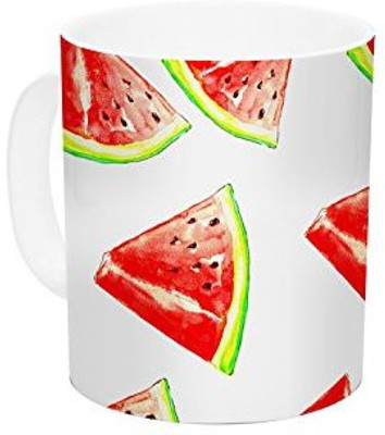 Kess InHouse InHouse Sreetama Ray Summer Fun Watermelon Ceramic Coffee, 11 oz, Multicolor Ceramic Mug(60 ml)
Kess InHouse InHouse Sreetama Ray Summer Fun Watermelon Ceramic Coffee, 11 oz, Multicolor Ceramic Mug(60 ml)