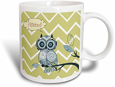 3dRose mug_110482_2 Hoot I'm Cute Whimsical Owl with Chevron Print Ceramic, 15-Ounce Ceramic Mug(60 ml), Multicolor
3dRose mug_110482_2 Hoot I'm Cute Whimsical Owl with Chevron Print Ceramic, 15-Ounce Ceramic Mug(60 ml), Multicolor
