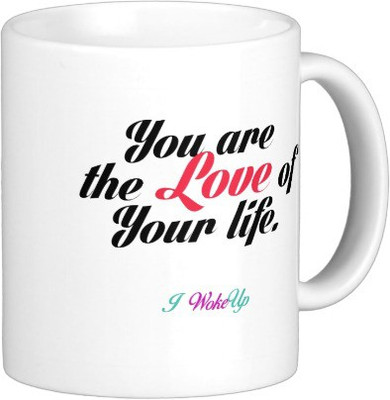 Exoctic Silver MUG137 Ceramic Mug(250 ml), White