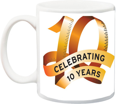 ME&YOU Gift for Husband/Wife/Mom/Dad/Couples/Lover;Celebrating 10 yaer anniversary,Printed Ceramic Mug(325 ml), Multicolor
ME&YOU Gift for Husband/Wife/Mom/Dad/Couples/Lover;Celebrating 10 yaer anniversary,Printed Ceramic Mug(325 ml), Multicolor