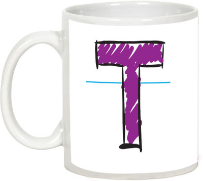 AllUPrints Colorful Handwritten Alphabet Letters "T" Ceramic Mug(325 ml), White
AllUPrints Colorful Handwritten Alphabet Letters "T" Ceramic Mug(325 ml), White