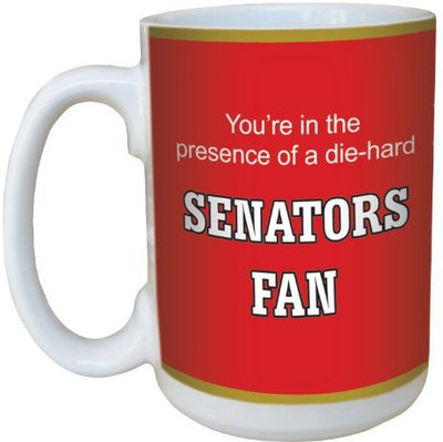 Tree-Free Greetings Greetings lm44188 Senators Hockey Fan Ceramic with Full-Sized Handle, 15-Ounce Ceramic Mug(60 ml), Multicolor
Tree-Free Greetings Greetings lm44188 Senators Hockey Fan Ceramic with Full-Sized Handle, 15-Ounce Ceramic Mug(60 ml), Multicolor