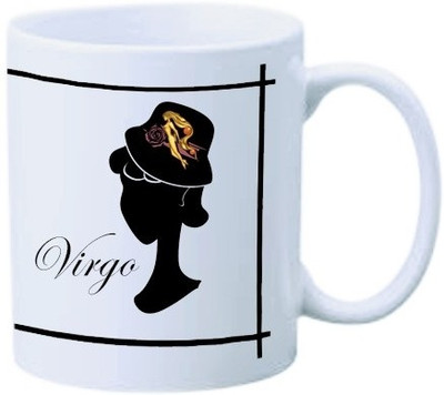 Smileonline Zodiac Virgo Sun Sign Coffee Ceramic Mug
