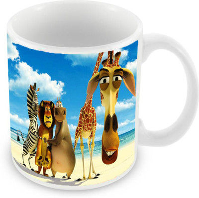 Sleep Nature's SN-MG-685 Ceramic Mug(350 ml), Multicolor