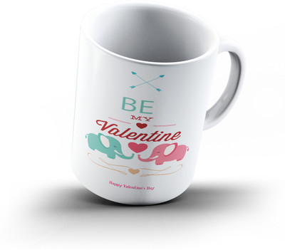 Ucard Valentines Day Love599 Bone China, Ceramic, Porcelain Mug(325 ml)