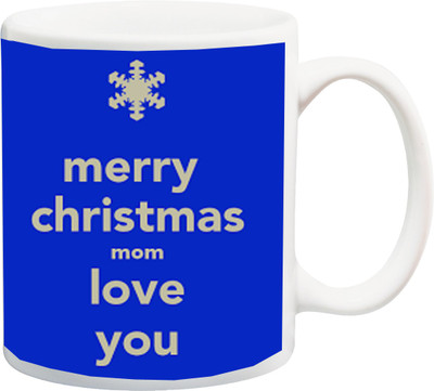 ME&YOU Gift For family/Relative/friend;merry christmas mom love you printed Ceramic Mug(325 ml), Multicolor
ME&YOU Gift For family/Relative/friend;merry christmas mom love you printed Ceramic Mug(325 ml), Multicolor